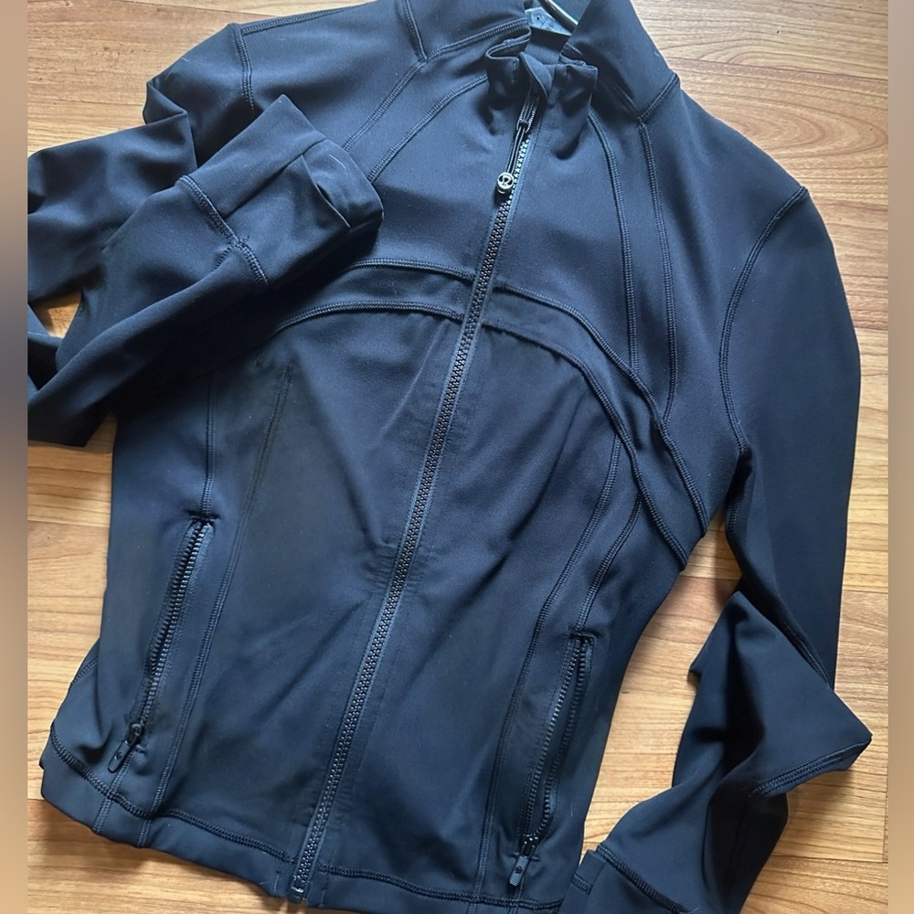 Lululemon Define Cropped Jacket Nulu – Black (BLK) – Size 4, NWOT